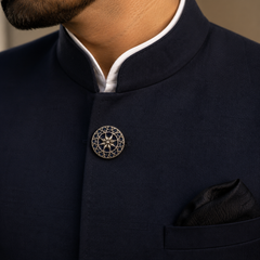 Neel Tara Silver Button Cover
