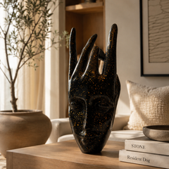 The Midnight Muse Sculptural Face
