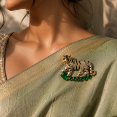 The Maharaja Tiger Brooch