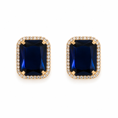 Midnight Royale Stud Earrings