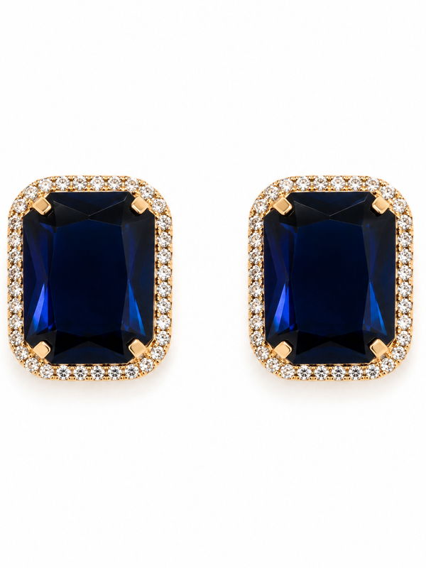 Midnight Royale Stud Earrings