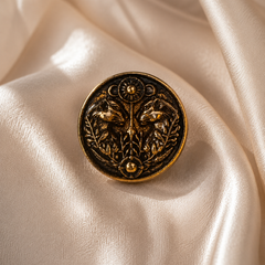 Vanraj Twin Tiger Button Cover