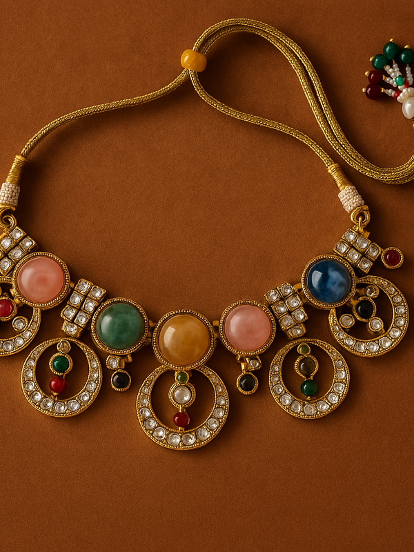 Navratna Choker Set
