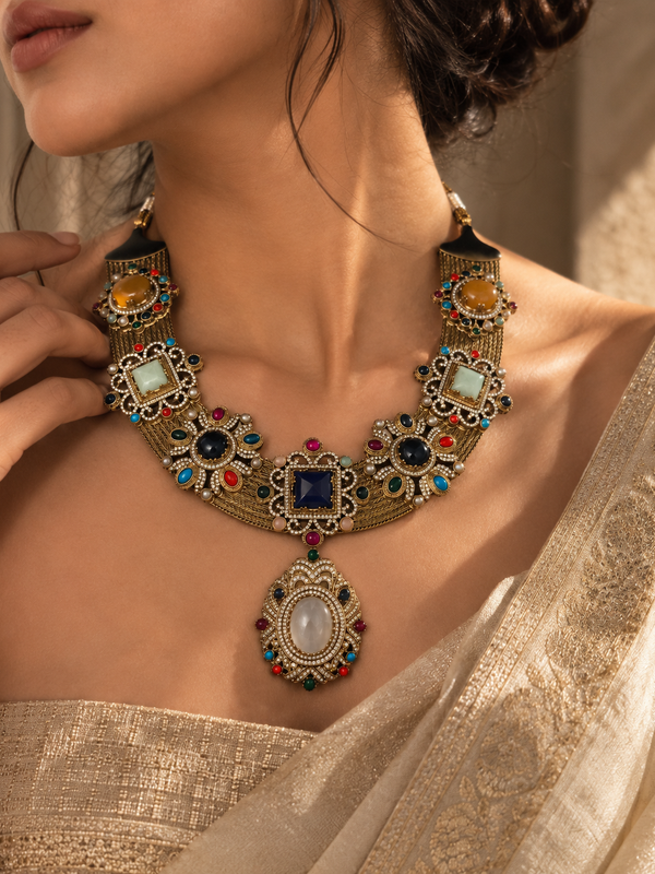 Navrasa Heritage Jewellery Set