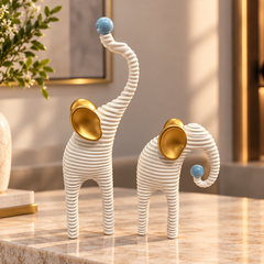 Amara Elephant Duo – Set of 2