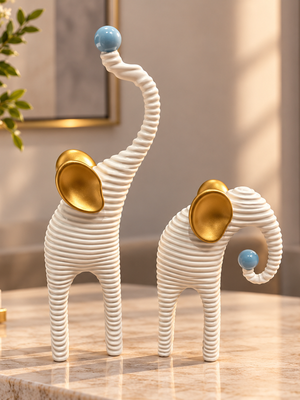 Amara Elephant Duo – Set of 2