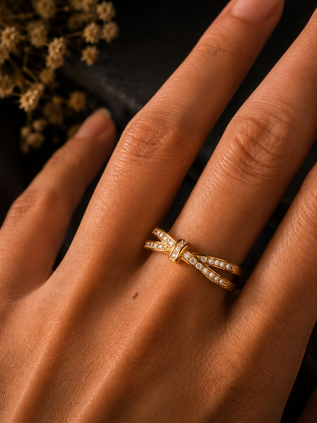 Éclat Criss Cross Ring
