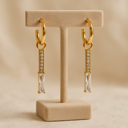 Luna Linear Diamond Drops