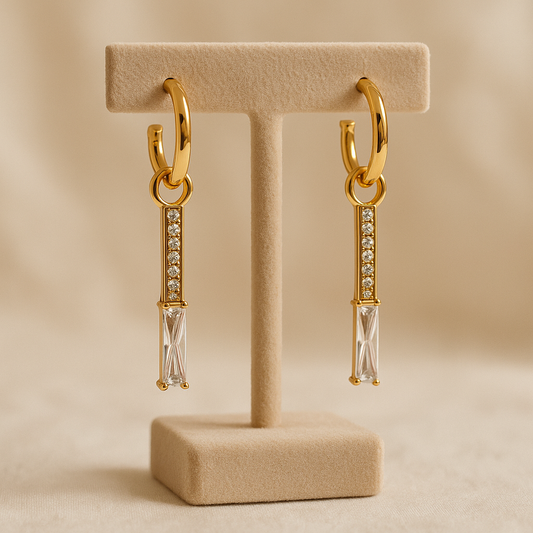 Luna Linear Diamond Drops