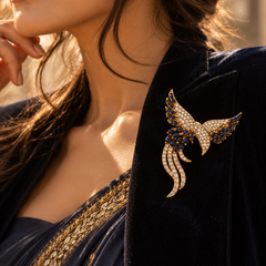 Neel Udaan Brooch