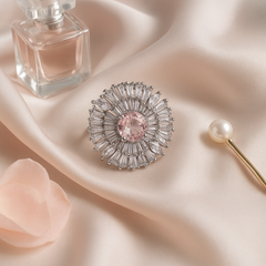 Blush Aurora Diamond Ring