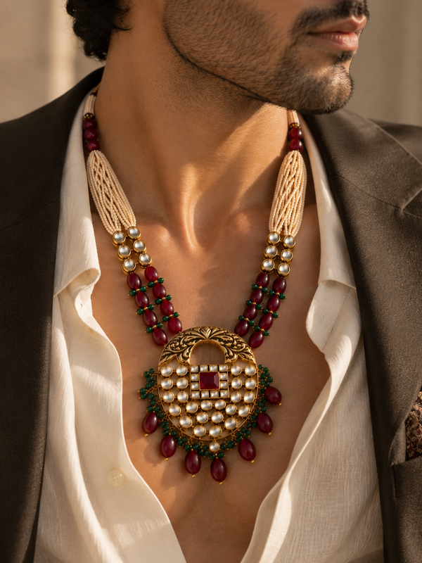 Meher Ruby Pearl Men’s Haar