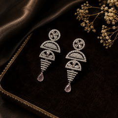 Blush Drop Earrings
