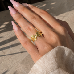 Fleur Bloom Band Ring