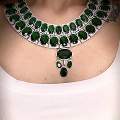 Emerald Dynasty Choker Set