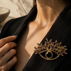 The Nazar Eye Statement Brooch