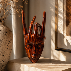 The Inner Flame Sculptural Face