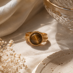 Solara Tiger Eye Ring