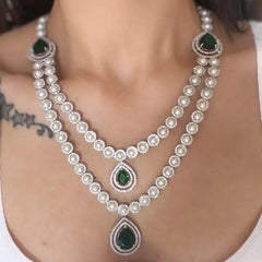 Pearl Empress Emerald Set