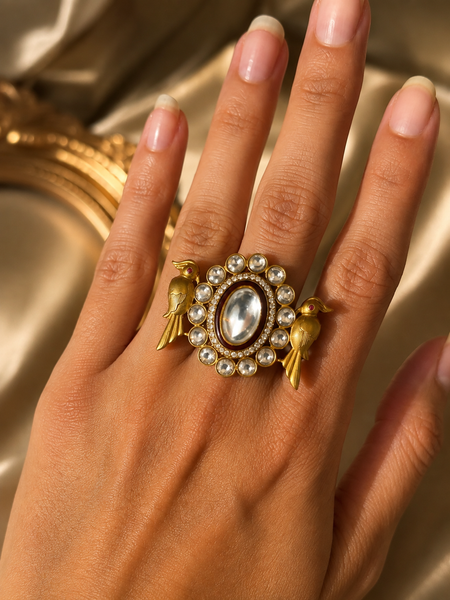 Do Panchhi Statement Ring