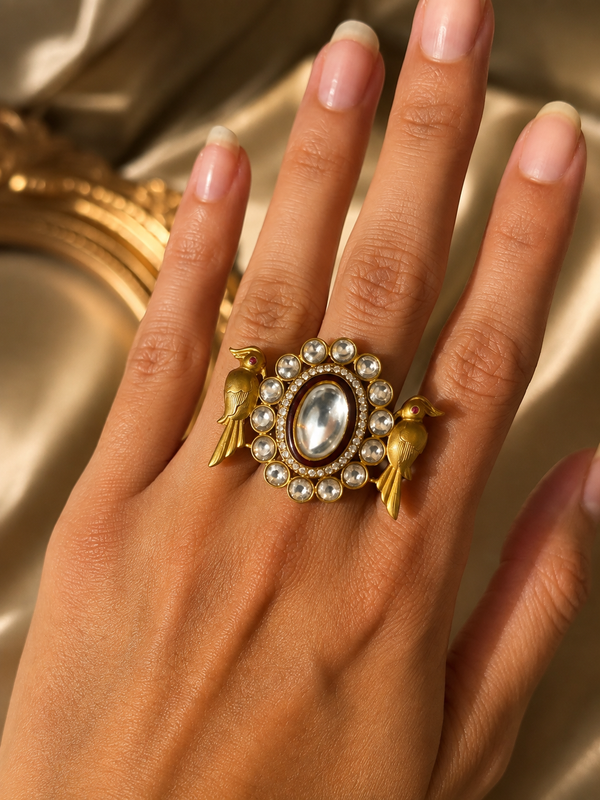 Do Panchhi Statement Ring