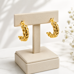 Rope Hoop Earrings