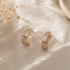 Luna Mother of Pearl Earrings