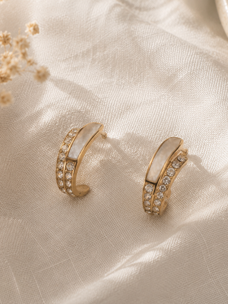 Luna Mother of Pearl Earrings