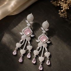 Rosé Royale Statement Earrings