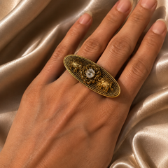 Rajasi Elephant Statement Ring