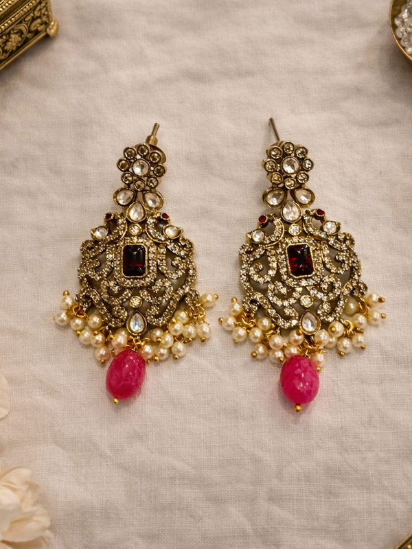 Ruby Meera Heritage Choker Set