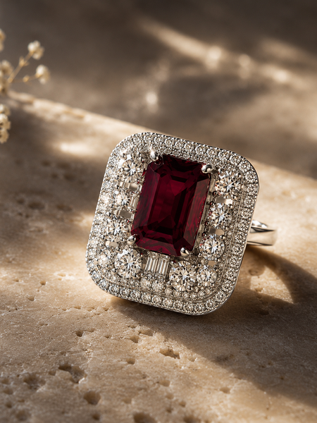 Ruhani Ruby Statement Ring