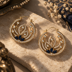 Neelam Lotus Statement Hoops