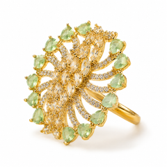 Aurelia Mint Statement Ring