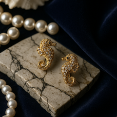 Marina Seahorse Earrings