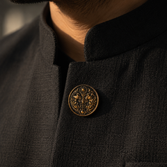 Vanraj Twin Tiger Button Cover