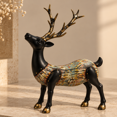 Aranya Standing Stag Sculpture