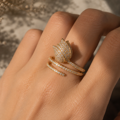 Fleur Wrap Ring