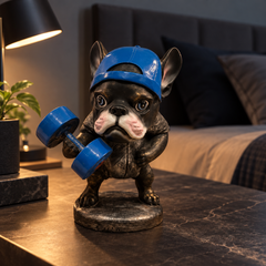 The Knockout Duo – Bulldog Fitness Sculpture Set of 2