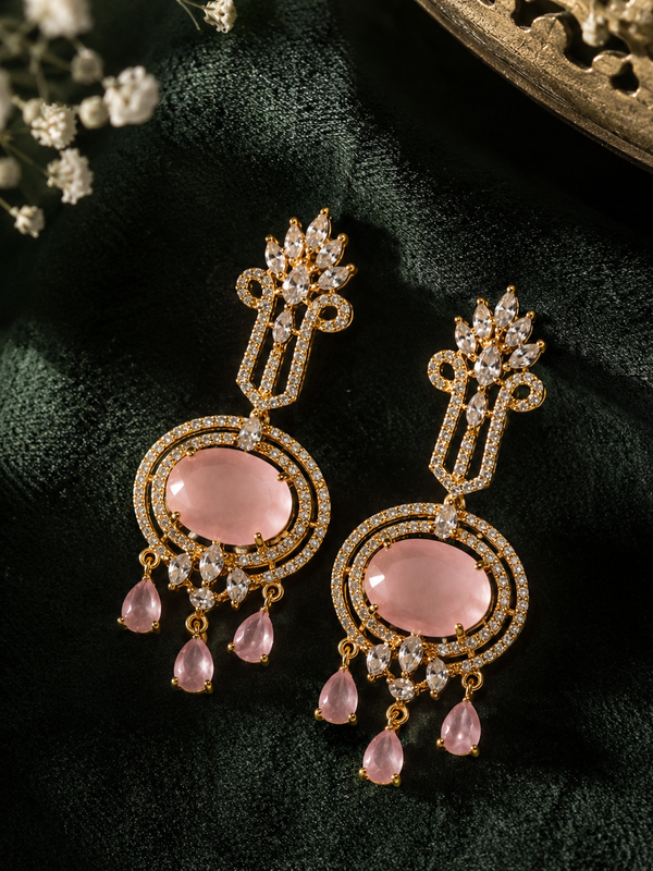 Rosé Noor Chandeliers