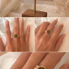 Solara Tiger Eye Ring