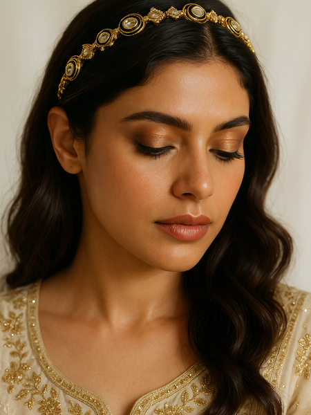 Kundan Headband