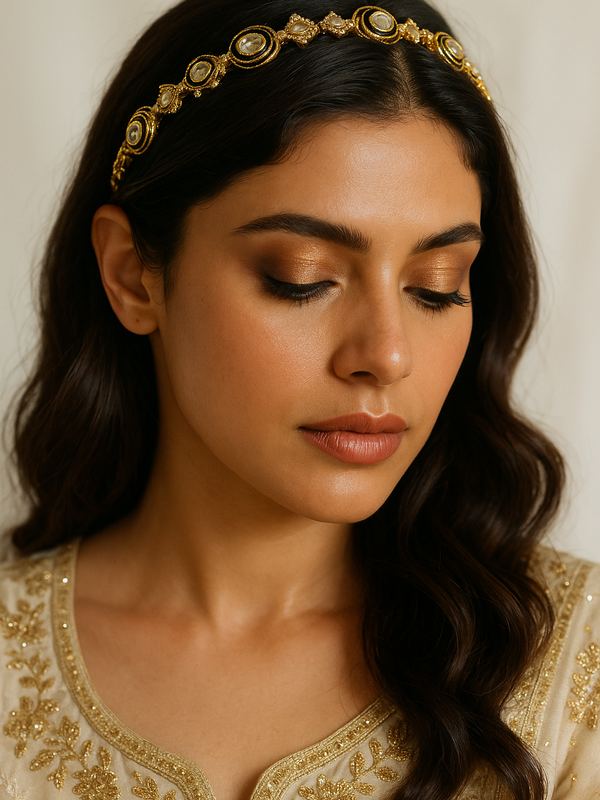 Kundan Headband