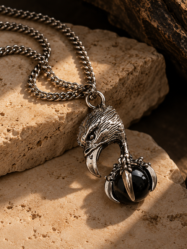 Aquila Eagle Claw Men's Pendant Chain