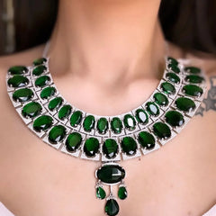 Emerald Dynasty Choker Set