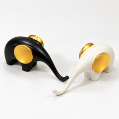 Aira Elephant Sculptures – Set of 2