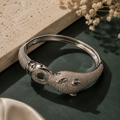 Panthère Crystal Statement Bracelet