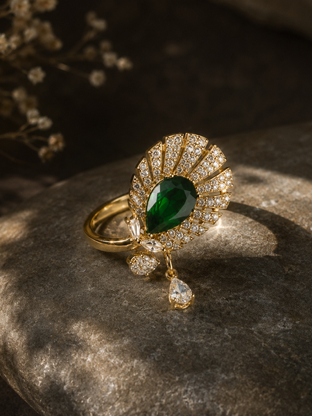 Emerald Radiance Ring