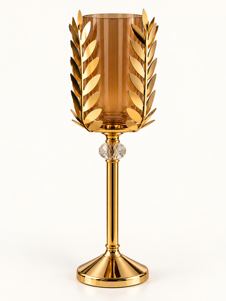 Aurelia Laurel Hurricane Candle Holder