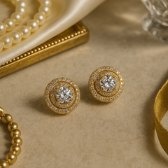 Aurelia Halo Earrings